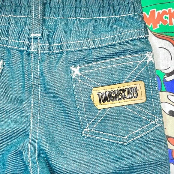 Vintage 70s green Toughskins kids jeans 🌀 - Picture 3 of 9